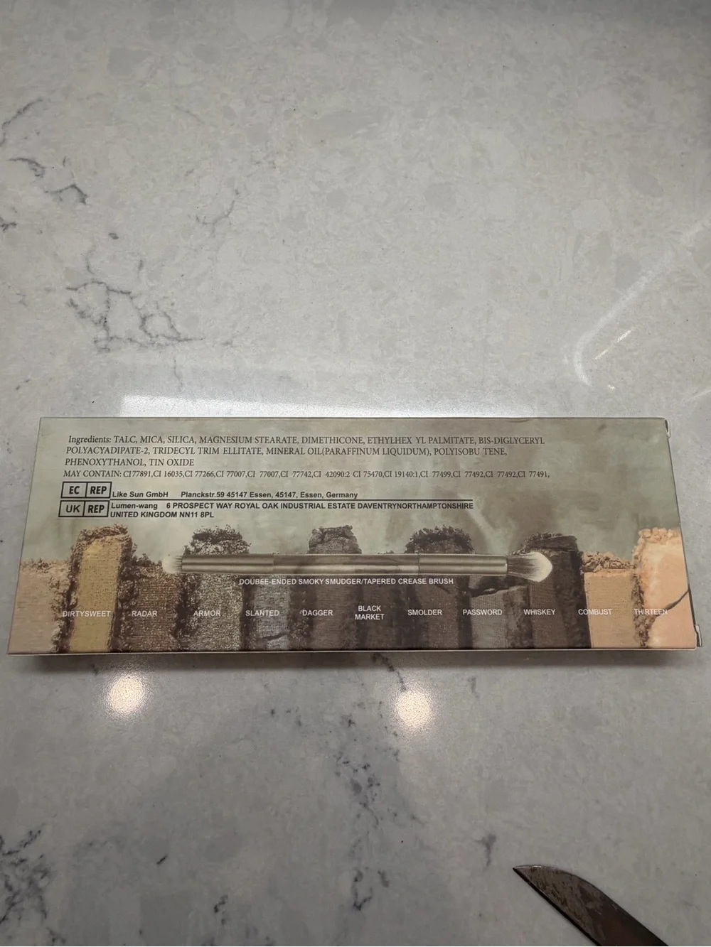 Fromst Naked Smoky Eyeshadow Palette — Neutral Taupe & Smoky Shades